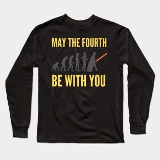 May the Fourth Be with You Long Sleeve T-Shirt